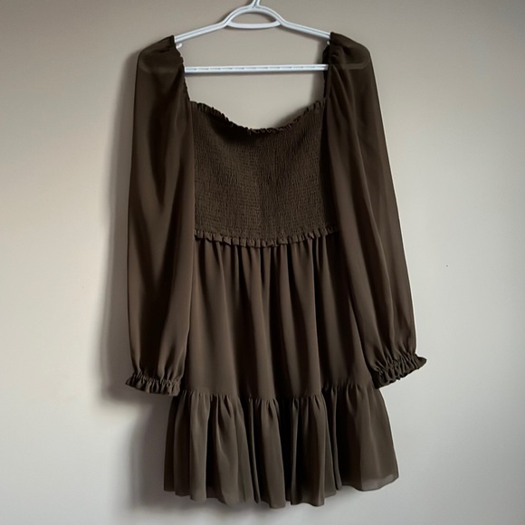 48. Wilfred | Brown Tempest Dress - Picture 2 of 5